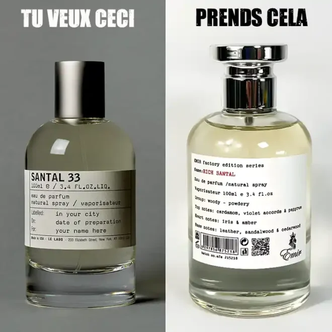 Le dupe de santal 33