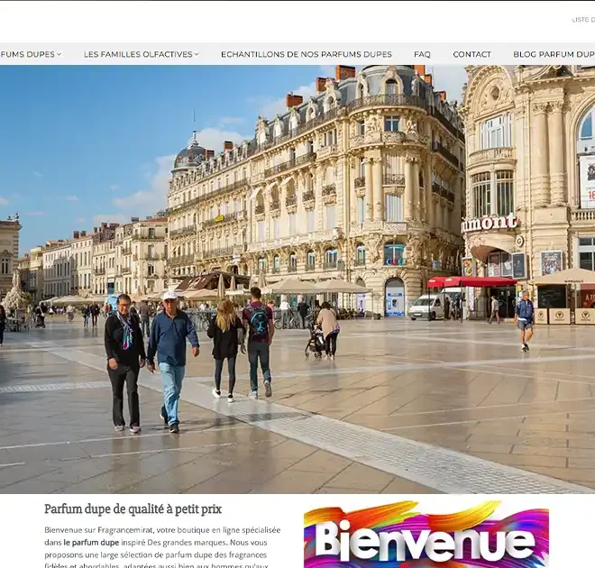 Fragrancemirat : Parfums Dupes  à Montpellier authentiques  inspirations de luxes depuis Dubaï