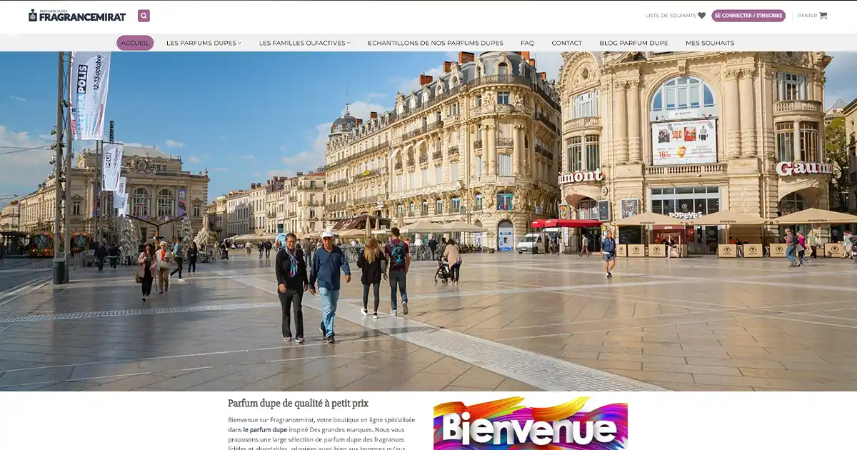 fragrancemirat parfums dupes à montpellier